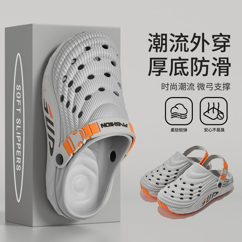 Lidani Men's Anti-Slip Outdoor Clog Sandals 2026 New Style Summer Beach Hiking Shoes - Image 5