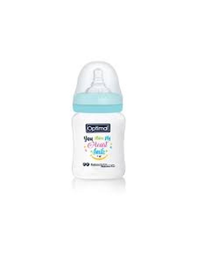 Optimal Wide Neck Feeding Bottle 180 ML, Assorted - Image 5