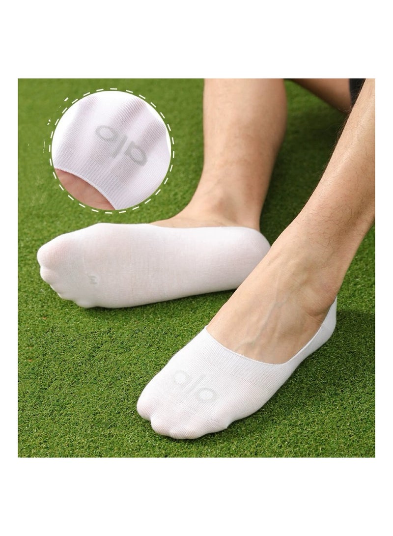 alo 3 pieces alo socks men's and women's sports and leisure cotton socks  - Image 4