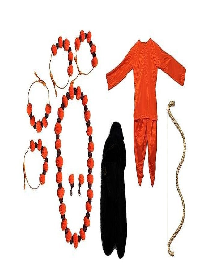Fancy Flight Vanwasi Ram & Sita Kids Fancy Dress Costume for Boys & Girls | Mythological Indian Traditional Outfit for School Functions & Stage Play (Vanwasi Ram ji dress, 7-8 Years) - Image 2