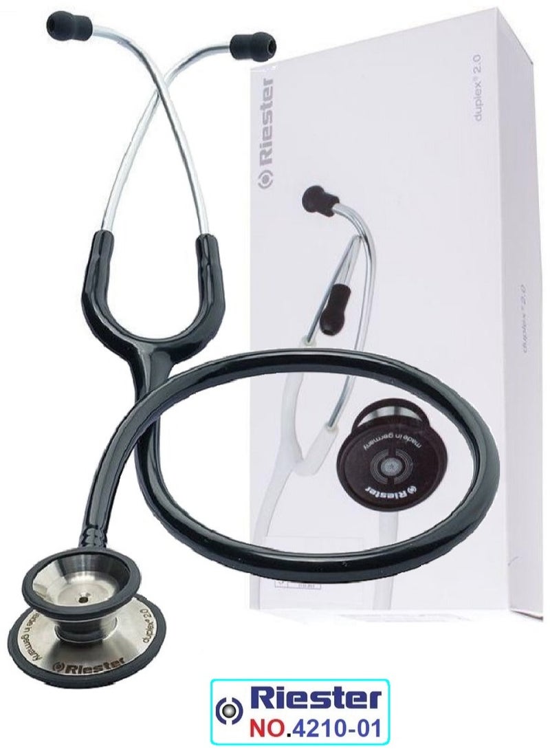 Riester Germany Duplex 2.0 Stainless Steel Stethoscope Riester 4210-01 - Image 1