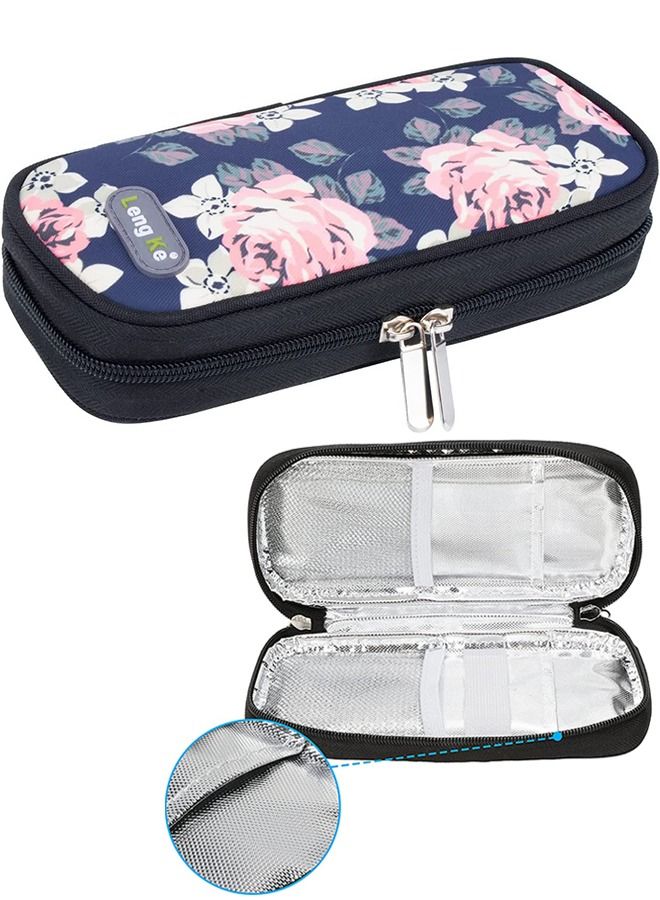 Leng Ke Portable Insulin Cooler Travel Case Diabetic Cooler Bag Insulin Cooling Bag for Insulin Pen and Insulin Medicine - Image 1