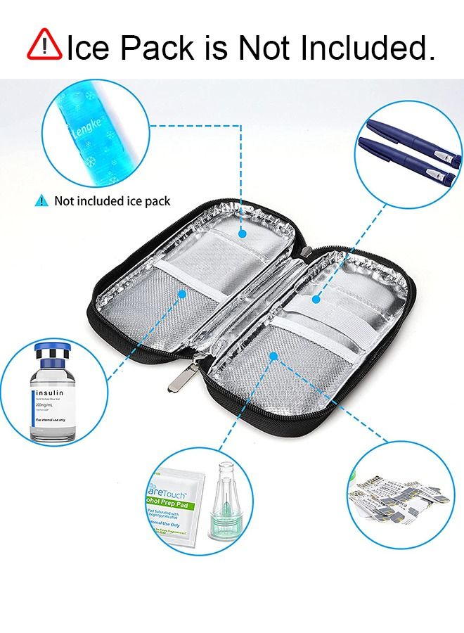 Leng Ke Portable Insulin Cooler Travel Case Diabetic Cooler Bag Insulin Cooling Bag for Insulin Pen and Insulin Medicine - Image 2