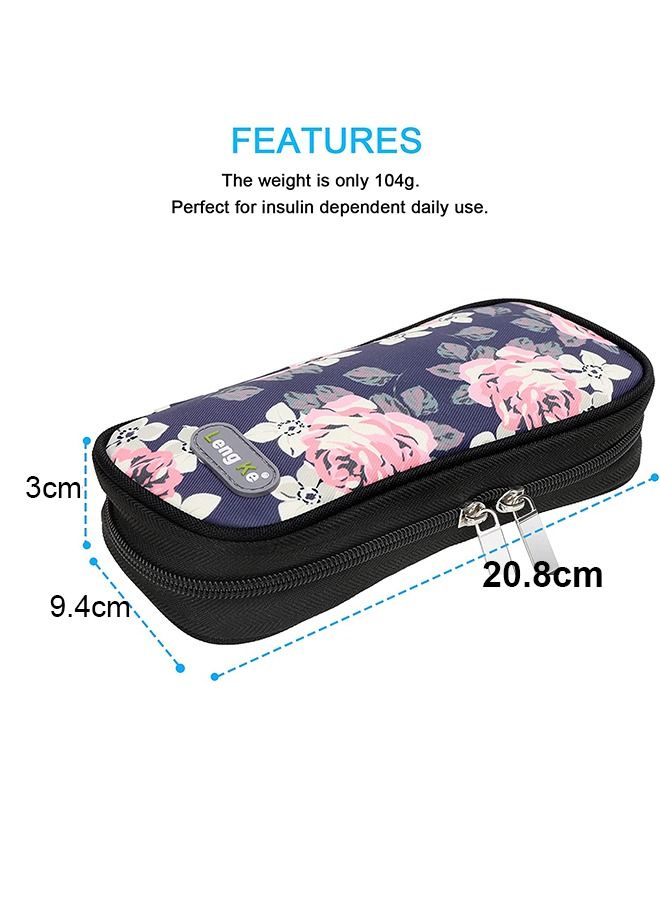 Leng Ke Portable Insulin Cooler Travel Case Diabetic Cooler Bag Insulin Cooling Bag for Insulin Pen and Insulin Medicine - Image 4
