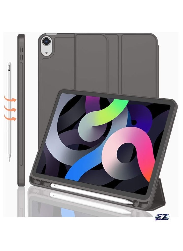 ELTRAZONE iPad Air 13 Inch Case M2 2024 – Smart iPad Case with Pencil Holder, Supports Pencil Pro and Pencil (USB-C), Touch ID Compatible, Auto Wake/Sleep Function – Durable, Stylish Protection for iPad Air 2024 - Image 1