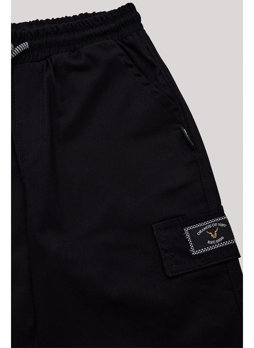 Nebbati Bg Store Boy Black Trousers  - Image 3
