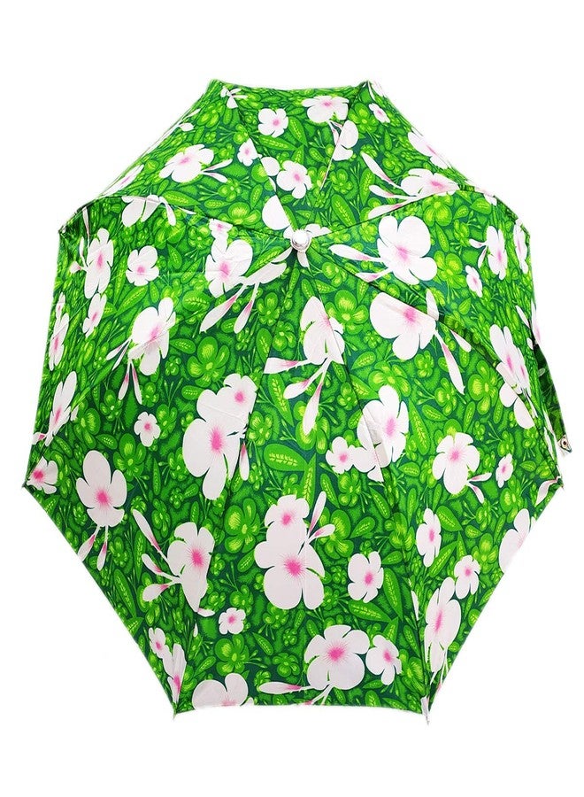 RAINPOPSON Umbrella for Women 2 Fold & Umbrella for Men (Red & Green Printed)- Combo Set of 2 - Image 2