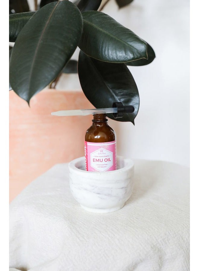 Leven Rose Emu Oil, 100% Pure Natural Hair Strengthener Anti Aging Skin Moisturizer 4 oz - Image 5