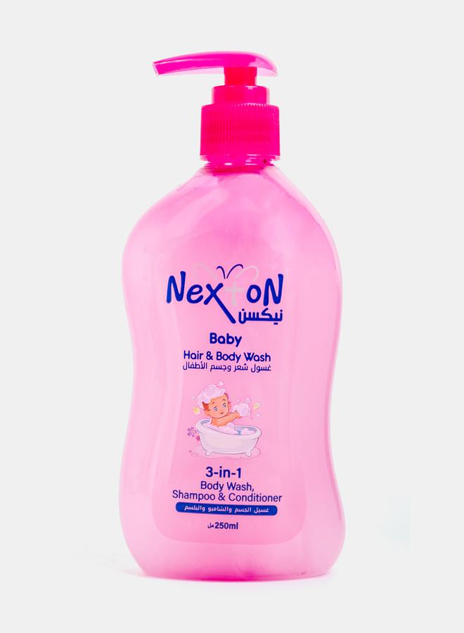 Nextone 3in1 Hair & Body Wash 250ml - Image 1
