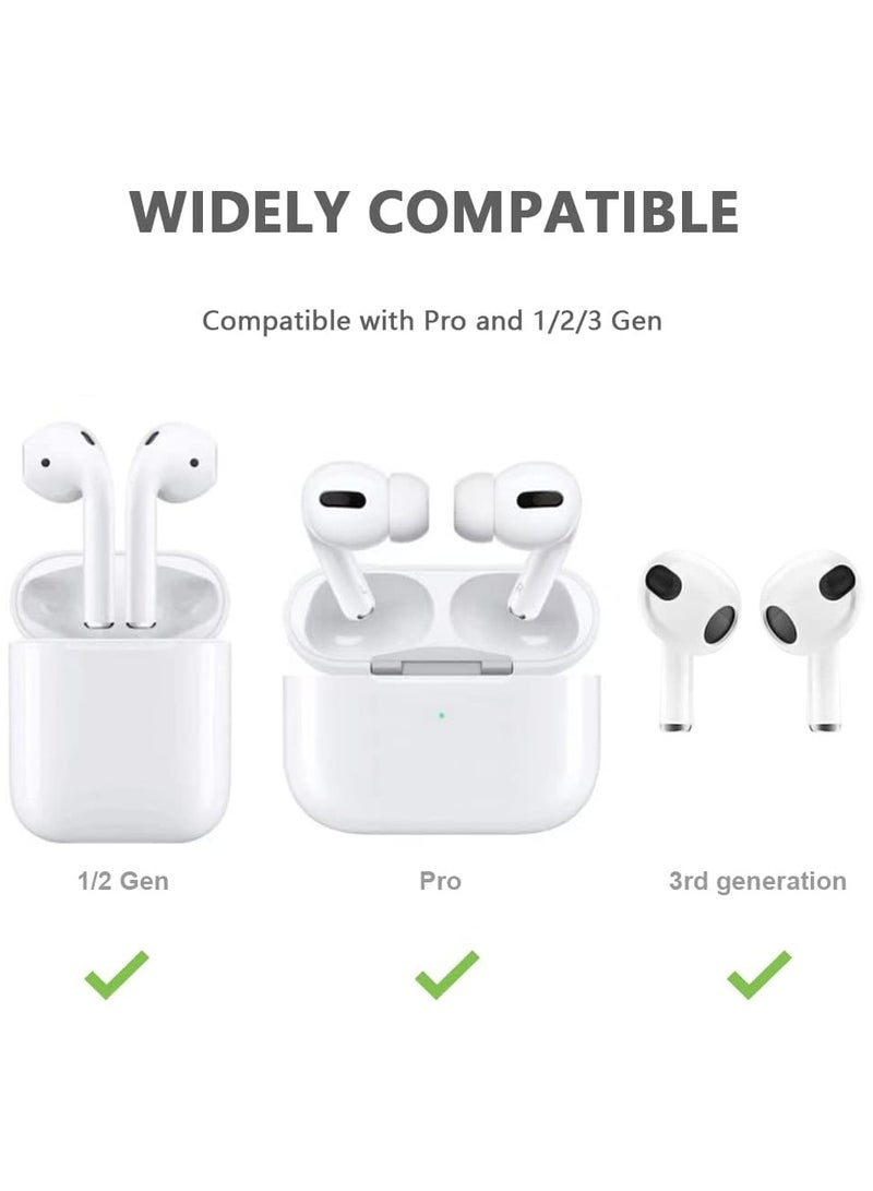 Oasisgalore Transparent Ear Hooks for AirPods Pro 1-3 Gen, 2 Pairs  - Image 2
