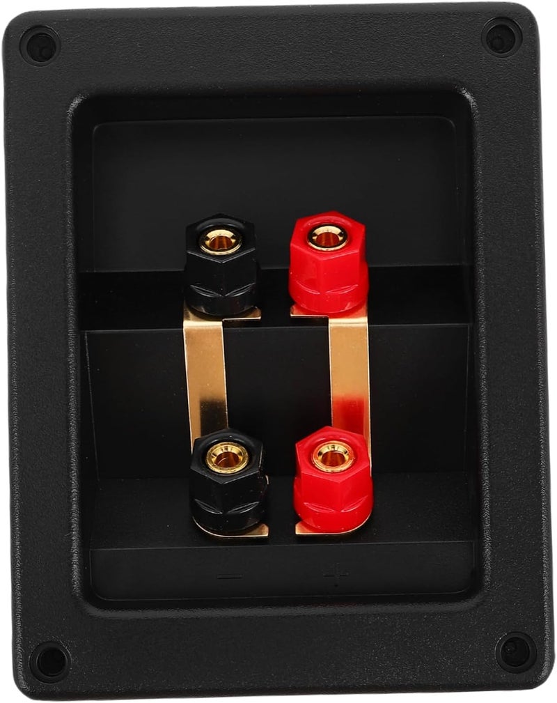 Gatuida 4-Position Speaker Wiring Junction Box HiFi Speaker Connection Terminal for Home Audio for Subwoofer and Amplifier - Image 1