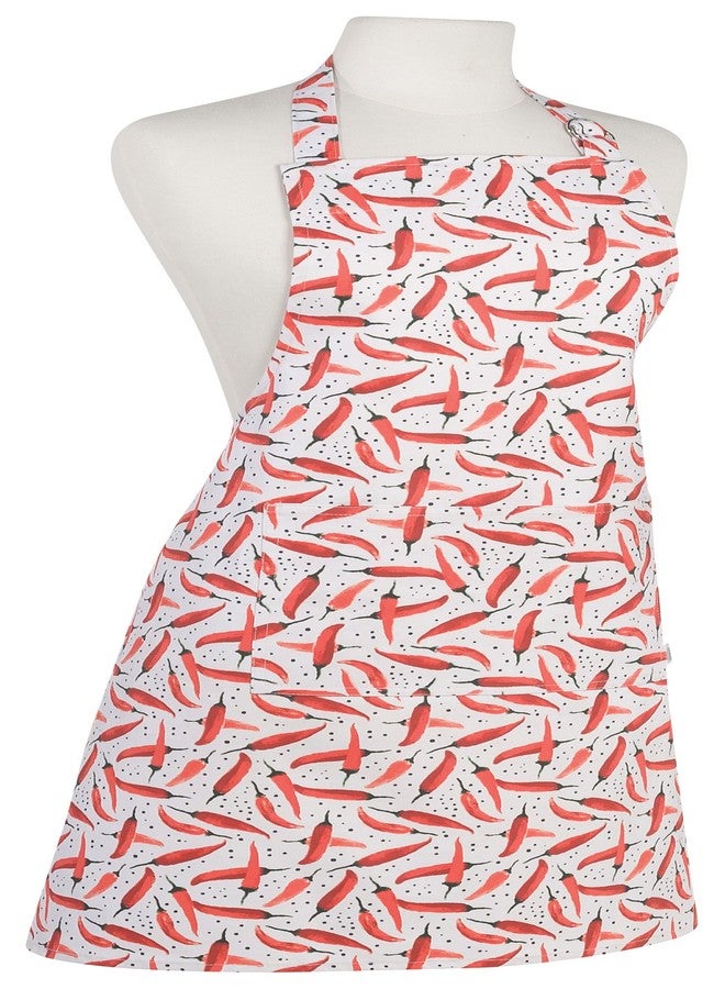 Now Designs Basic Kitchen Chef's Apron, Caliente - 28 x 32 in | Cotton - Image 1