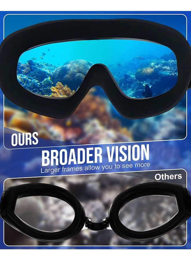 BOFAN Polarized Swimming Goggles Swim Pool Goggles Anti Fog Anti UV No Leakage Clear Vision for Men Women Adults Teenagers - Image 4