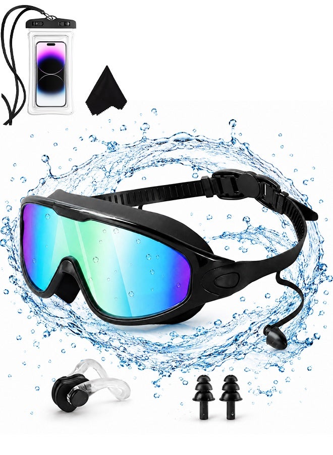 BOFAN Polarized Swimming Goggles Swim Pool Goggles Anti Fog Anti UV No Leakage Clear Vision for Men Women Adults Teenagers - Image 1