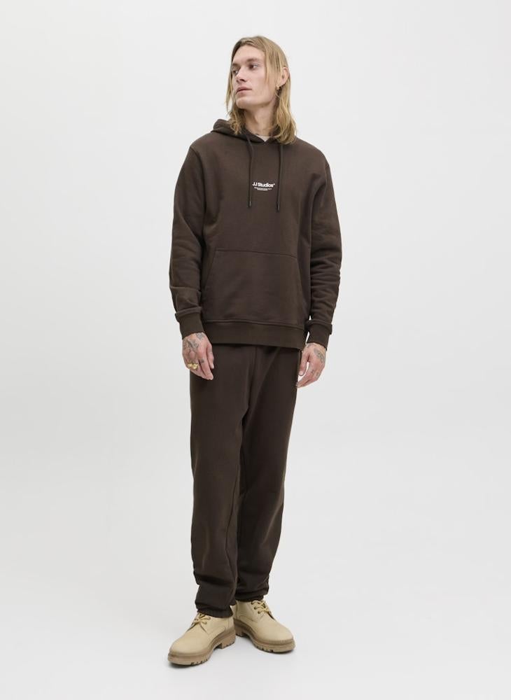 JACK & JONES Text Printed Sweat Hoodie - Image 5