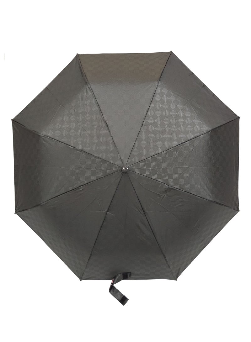 Hello Embossed Black umbrella - Image 2