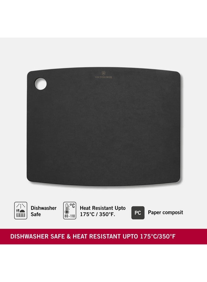 Victorinox Victorinox Kitchen Series Chopping/Cutting Board - Perfect for Cutting Vegetables, Fruits & Meat, Black, Large (7.4122.3)  - Image 4