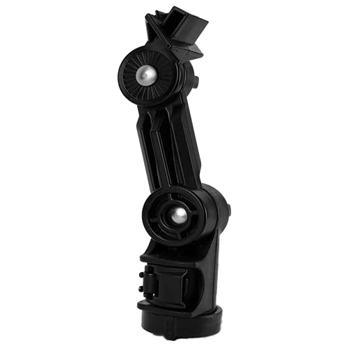 YakAttack Lowrance Fish Finder Mount with LockNLoad Mounting System | Compatible with Elite & Hook Series | Track Mounted Kayak Accessory | Fits GearTrac, MightyMount & More | Made in USA - Image 1