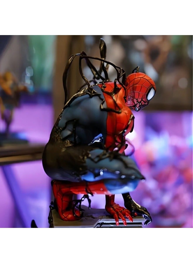 عام الرجل العنكبوت السم سيمبيوت مارفل غك سطح المكتب الديكور نموذج المحيطة تمثال الديكور هدية للعائلة والأصدقاء - Image 4