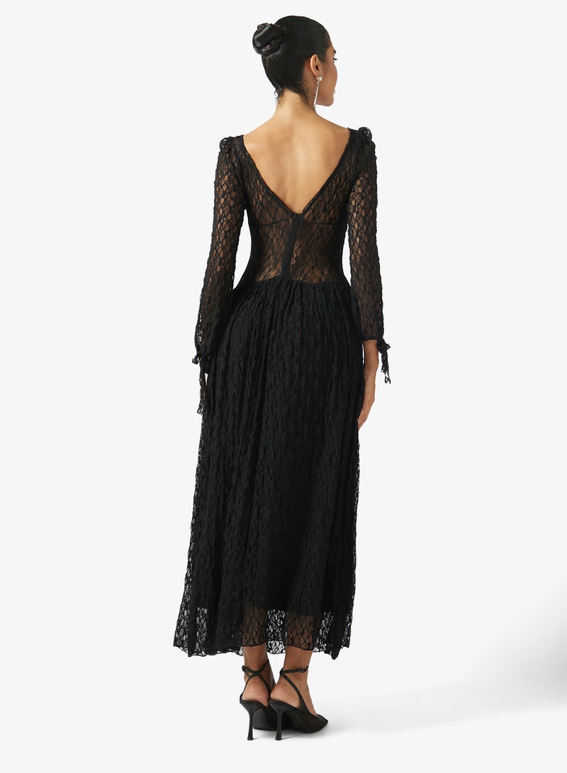 Ella Limited Edition A-line Dress With Mock Corset - Image 2