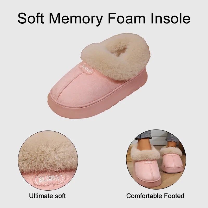 Y&D Autumn Winter Fashion Ins Style Cotton for Slippers for Men Women Cross-Border New Indoor Outdoor Warm Shoes Outsole Material - Image 3