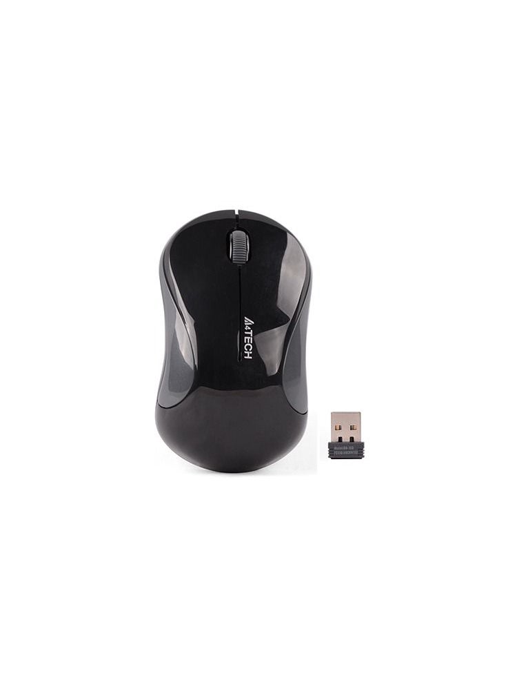 A4TECH A4TECH 2.4GHz WIRELESS MOUSE G3-270, V-TRACK 1200 DPI, GREY  - Image 1
