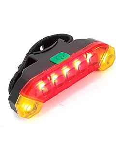 ماركة غير محددة مصباح خلفي للدراجة قابل لإعادة الشحن عبر USB  - Image 4
