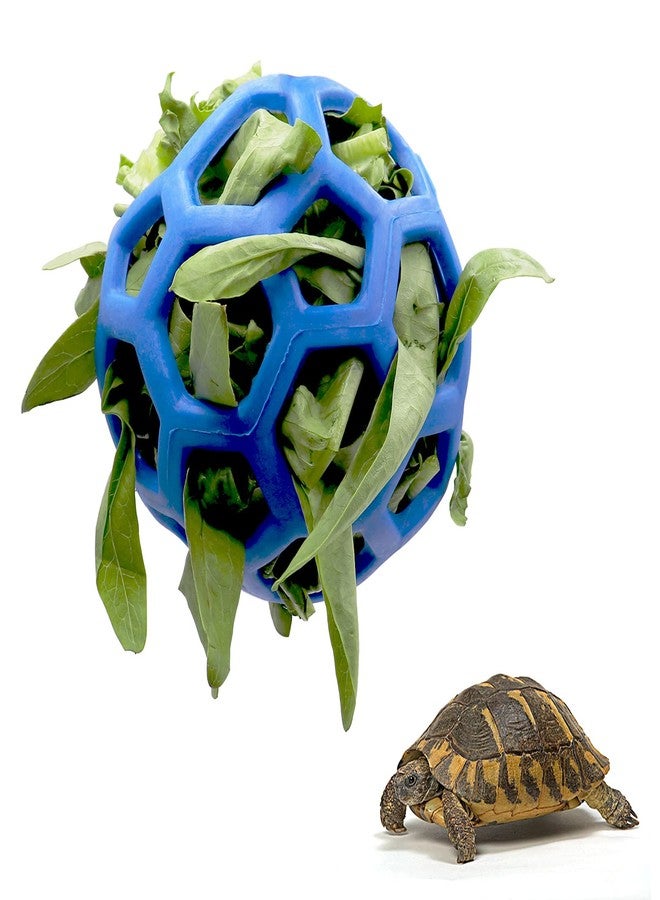 Tirifer Tortoise Feeder Ball, 5.5 inch, Encourages Foraging Behaviors, Keeps Pets Entertained - Image 2