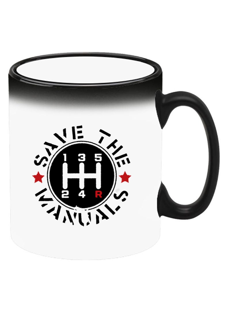 Theodor فنجان سيراميك حساس للحرارة يتغير لونه، الصورة تظهر عند إضافة سائل ساخن! - Image 2