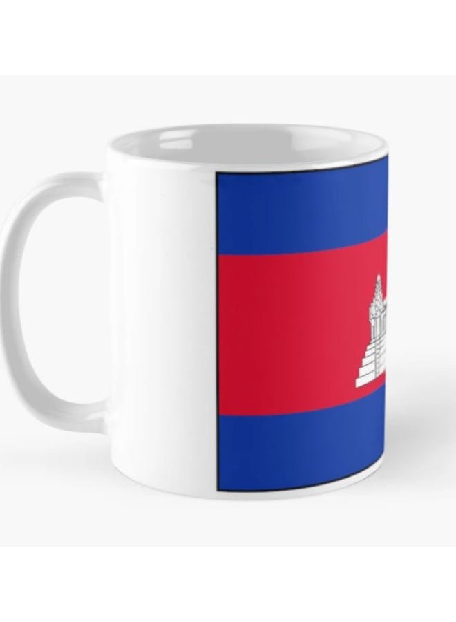 RYN Cambodia Flag Coffee Mug - Image 2