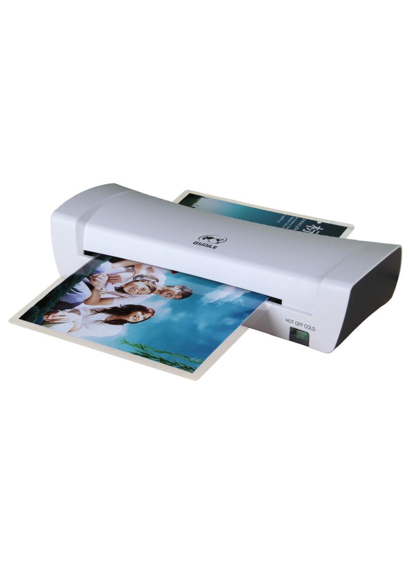 OSMILE A4 Laminating Machine SL200 Laminator machine （White） - Image 1