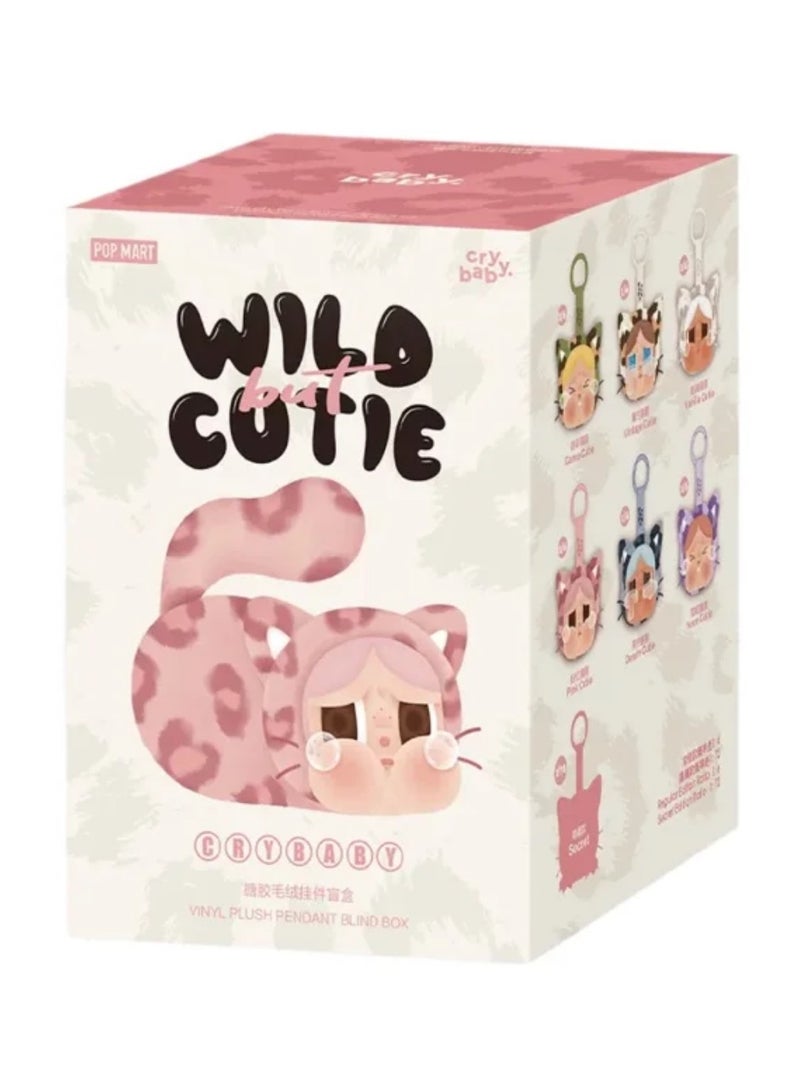 كراي بيبي CRY BABY Leopard Cat Series Blind Box Vinyl Keychain Blind Box(High quality version) - Image 2