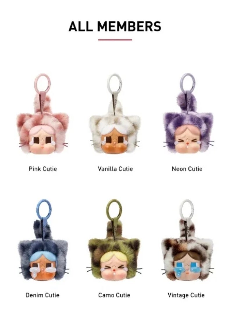 كراي بيبي CRY BABY Leopard Cat Series Blind Box Vinyl Keychain Blind Box(High quality version) - Image 4