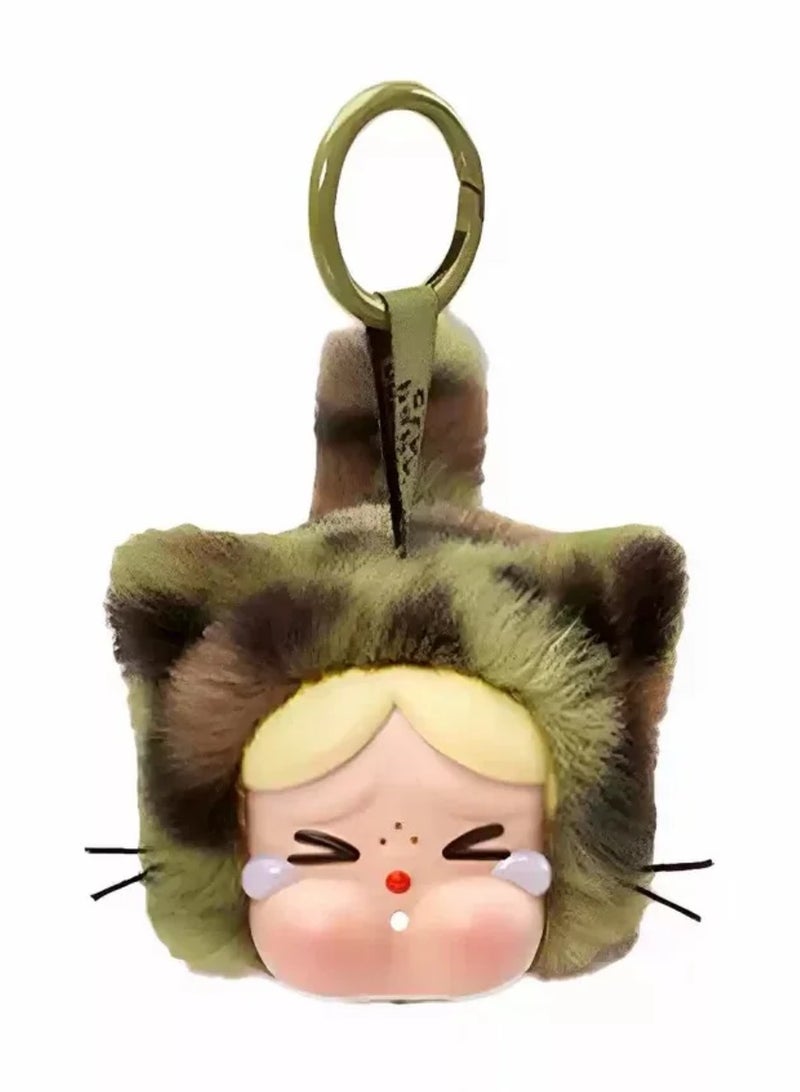كراي بيبي CRY BABY Leopard Cat Series Blind Box Vinyl Keychain Blind Box(High quality version) - Image 1