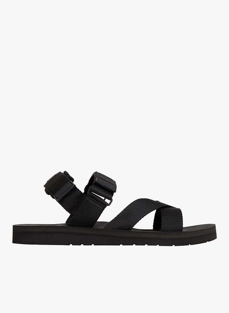 Calvin Klein Adjustable Webbing Sandals
