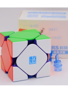 MoYu MoYu RS Skewb Latest 2022 Version Magnetic Stickerless Speedcube  - Image 4