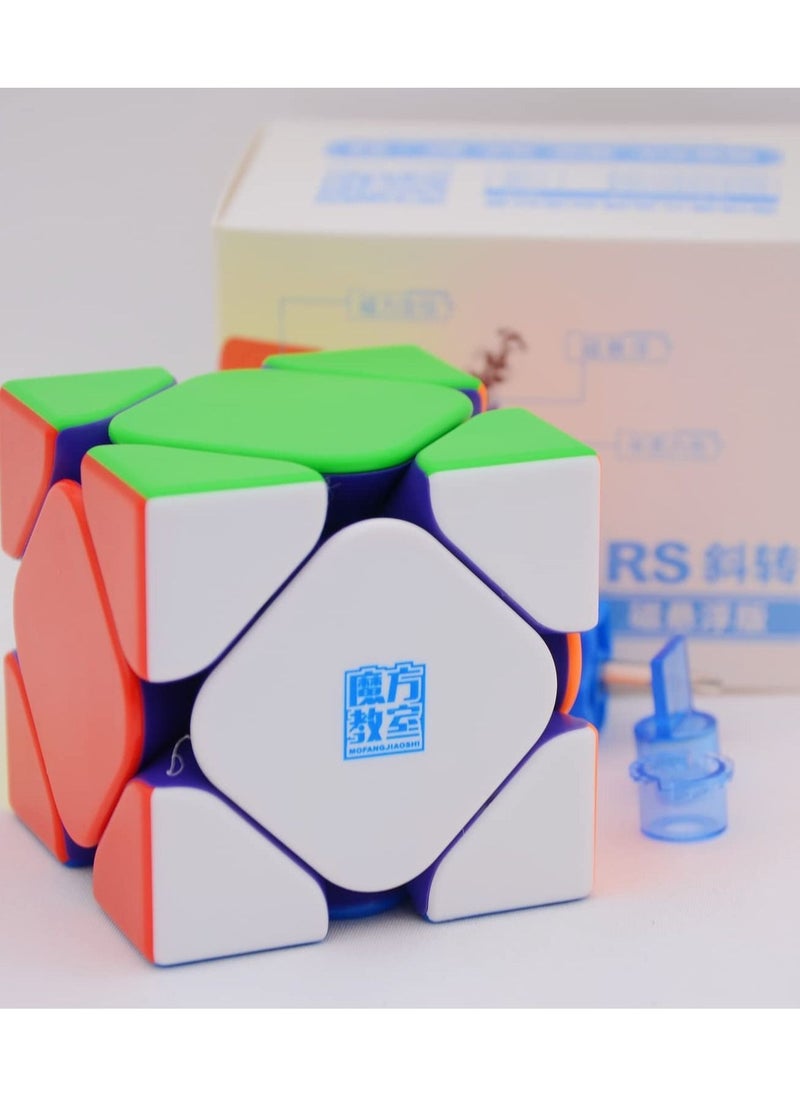 MoYu MoYu RS Skewb Latest 2022 Version Magnetic Stickerless Speedcube  - Image 4
