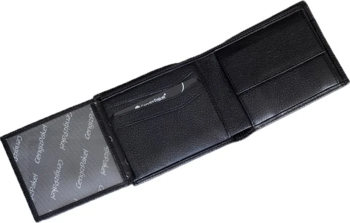 جنكيز باكيل Men's Wallet with Coin Compartment 27411