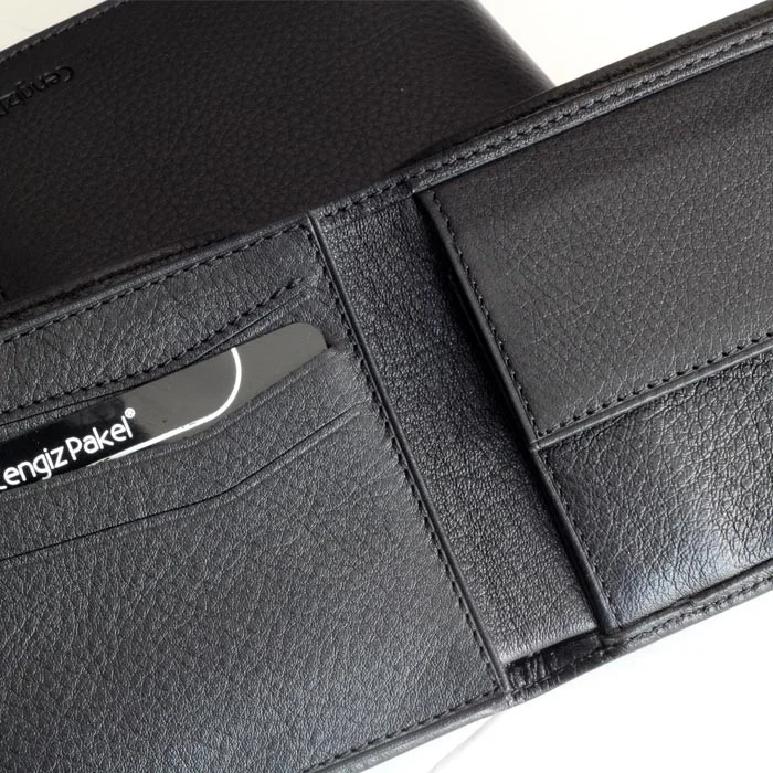 جنكيز باكيل Men's Wallet with Coin Compartment 27411