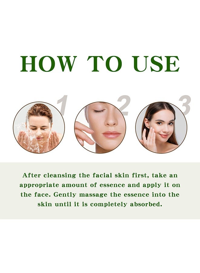 OUHOE Green Tangerine Vitamin C Serum,Niacinamide acid Help Fade Sun Spots and Dark Spot,For Face & Neck and Eye Care Organic Anti-Aging Serum (30ml)  - Image 3