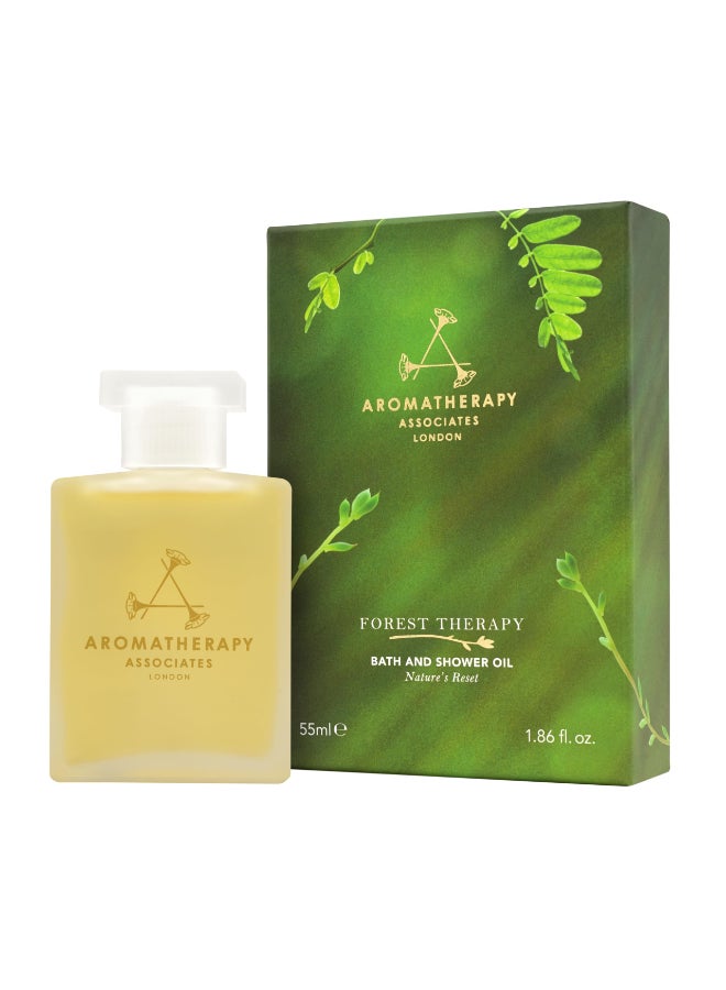 Aromatherapy Associates Forest Therapy Bath and Shower Oil Natural Body Oil to Restore Mind Body and Spirit Hydrating Made with 3 Essential Oils 185 oz - Image 3