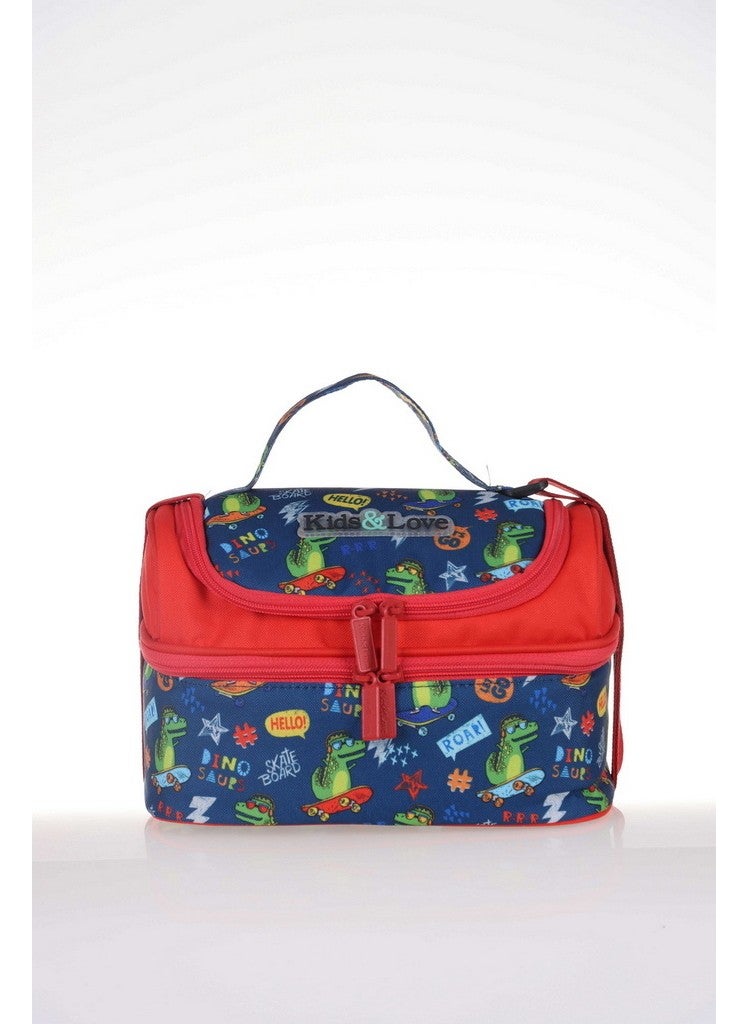 KAUKKO Kids & Love Design Crocodile Lunch Box 24X15X15 (L7084)  - Image 1