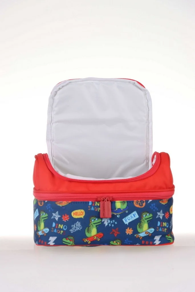 KAUKKO Kids & Love Design Crocodile Lunch Box 24X15X15 (L7084)