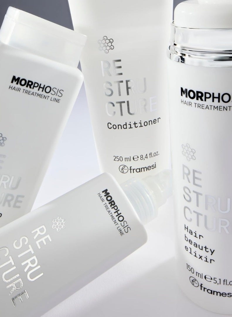 Framesi Morphosis Restructure Conditioner 250ML - Restorative Conditioner for Damaged Hair - Image 4