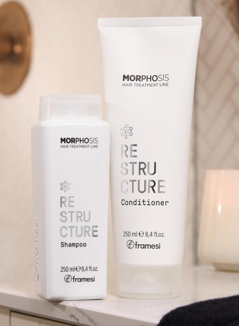 Framesi Morphosis Restructure Conditioner 250ML - Restorative Conditioner for Damaged Hair - Image 2