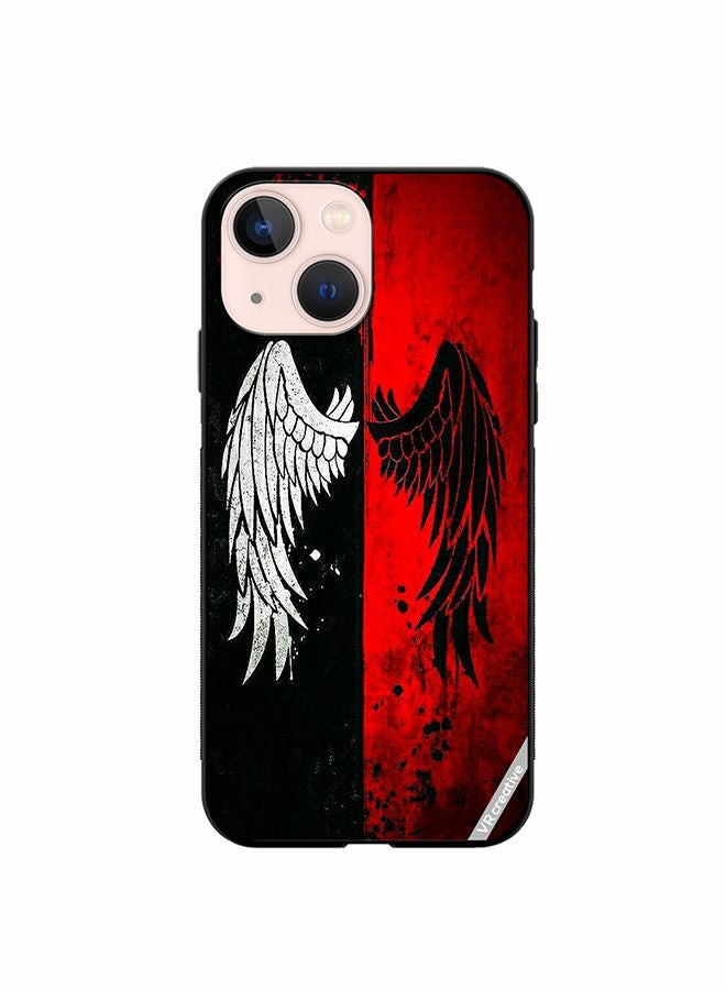 VR CREATIVE Protective Case Cover For Apple iPhone 14 Plus Wings Design Multicolour - Image 1