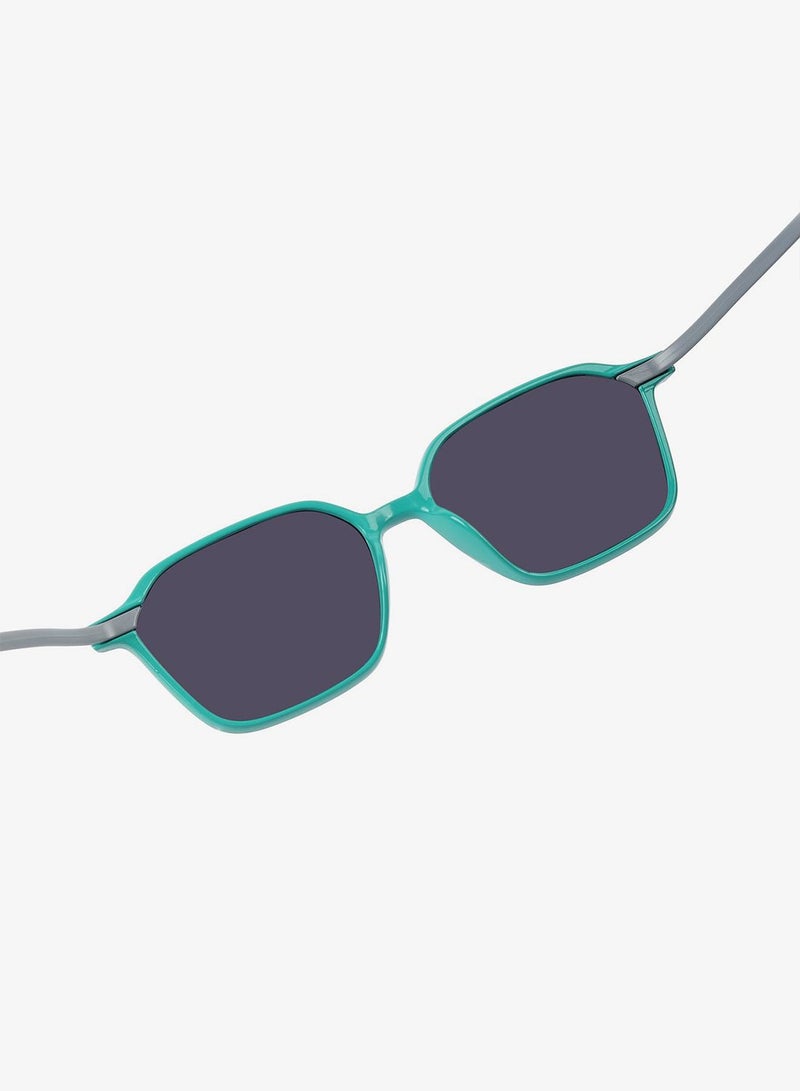 Woggles Stylish Green Square Kids Sunglasses - Image 4