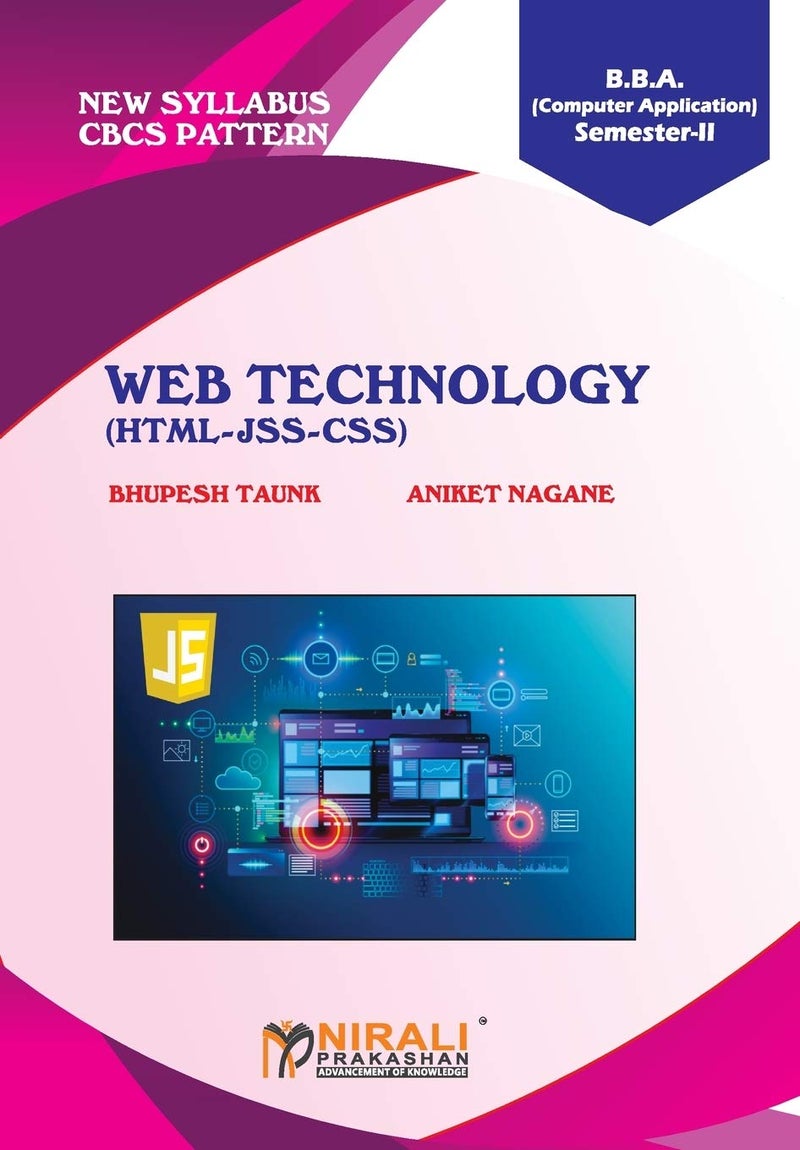 WEB TECHNOLOGY (HTML--JSS--CSS) - Image 1