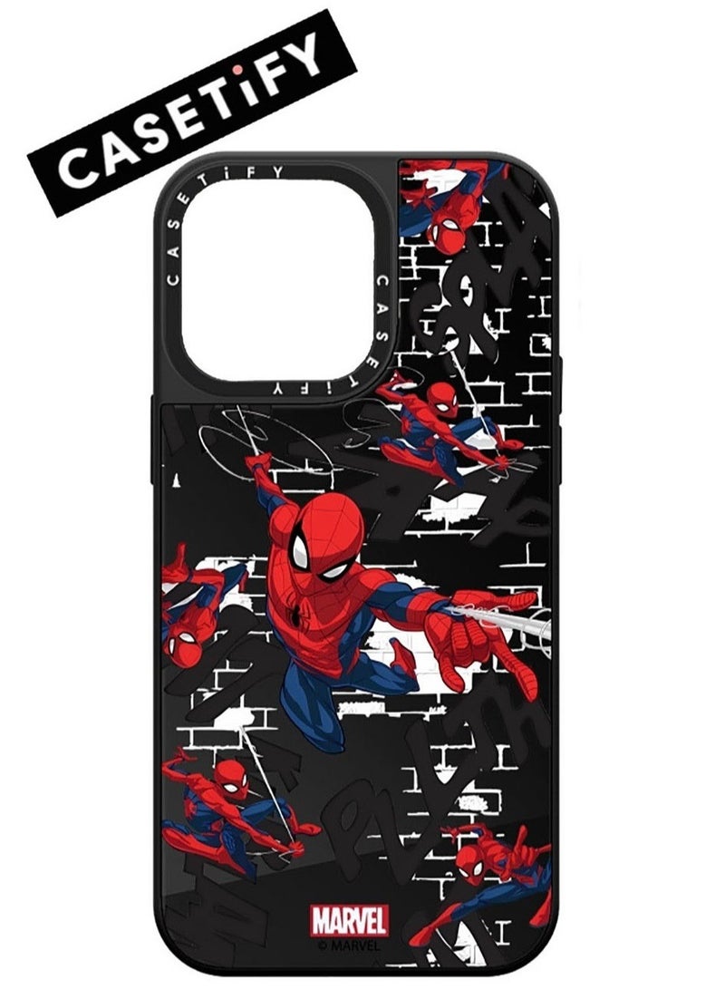 Casetify Magnetic Suction Phone Case for iPhone 15 Pro Spider Man Protective Cover - Image 1
