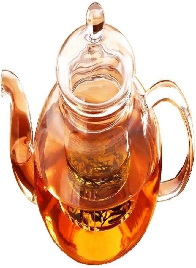 800Ml Handmade Clear Glass Teapot - pzsku/ZBBB31D39E0D00CC64565Z/45/_/1716203591/741b981e-fc47-4e1f-95d8-fb43ff0842fa